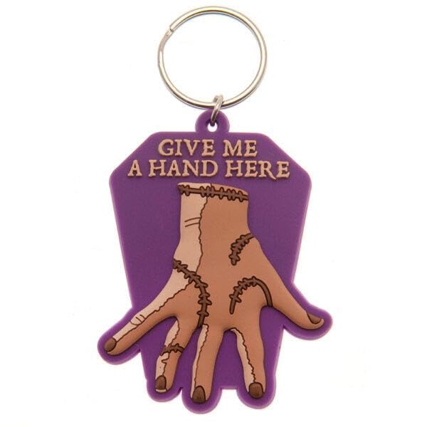 Wednesday (Give Me A Hand) PVC Keychain