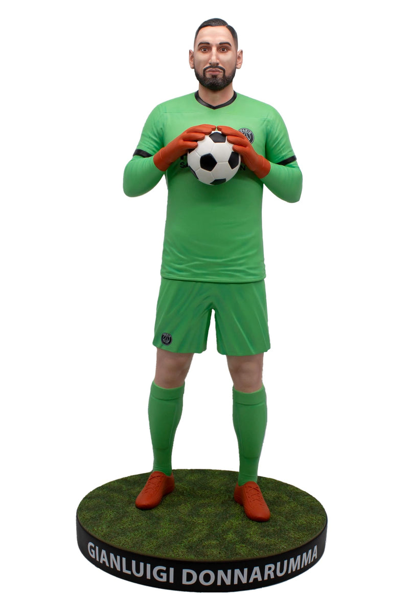Football's Finest-Lo Mejor del fútbol Gianluigi Donnarumma Estatua de Resina PSG (SoccerStarz FFPSG004