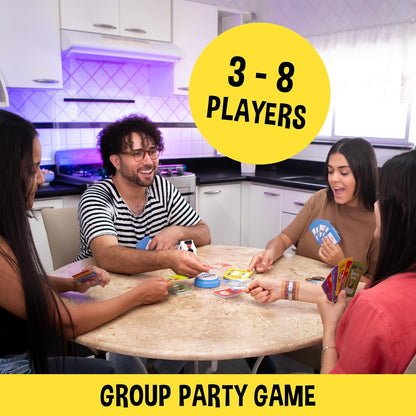 Cereal Snap: The Lighting Fast Matching & Throwing Game | 3-16 Players | Family Party Game for Teens & Kids, Comes with A Squishy Milk Carton, Active Family Card Game
