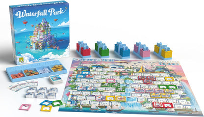 Repos | Waterfall Park | Board Game | Ages 8+ | 3-5 Players | 45 Minutes Playing Time