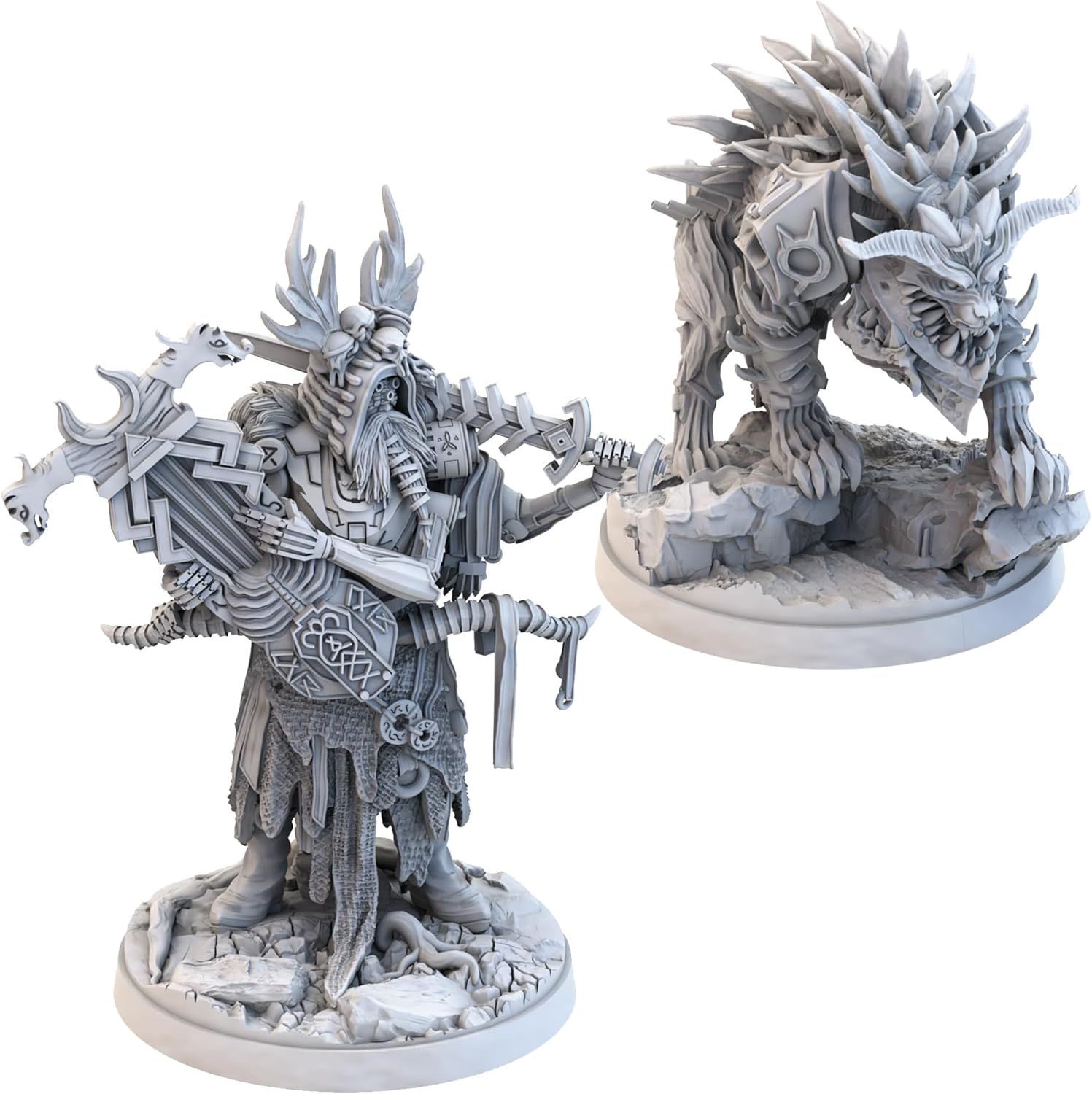 Lords of Ragnarok Board Game Monster Variety Pack - Strategic Asymmetric Warfare, Fantasy Game with a Sci-Fi Twist, Ages 14+, 1-4 Players, 90-120 Minute Playtime, Made by Awaken Realms