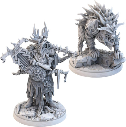 Lords of Ragnarok Board Game Monster Variety Pack - Strategic Asymmetric Warfare, Fantasy Game with a Sci-Fi Twist, Ages 14+, 1-4 Players, 90-120 Minute Playtime, Made by Awaken Realms