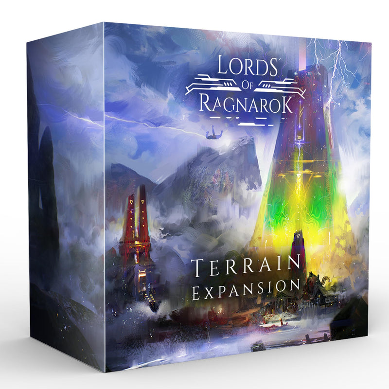 Lords of Ragnarok Board Game Terrain Expansion - Strategic Asymmetric Warfare, Fantasy Game with a Sci-Fi Twist, Ages 14+, 1-4 Players, 90-120 Minute Playtime, Made by Awaken Realms(LOR-TER-K)