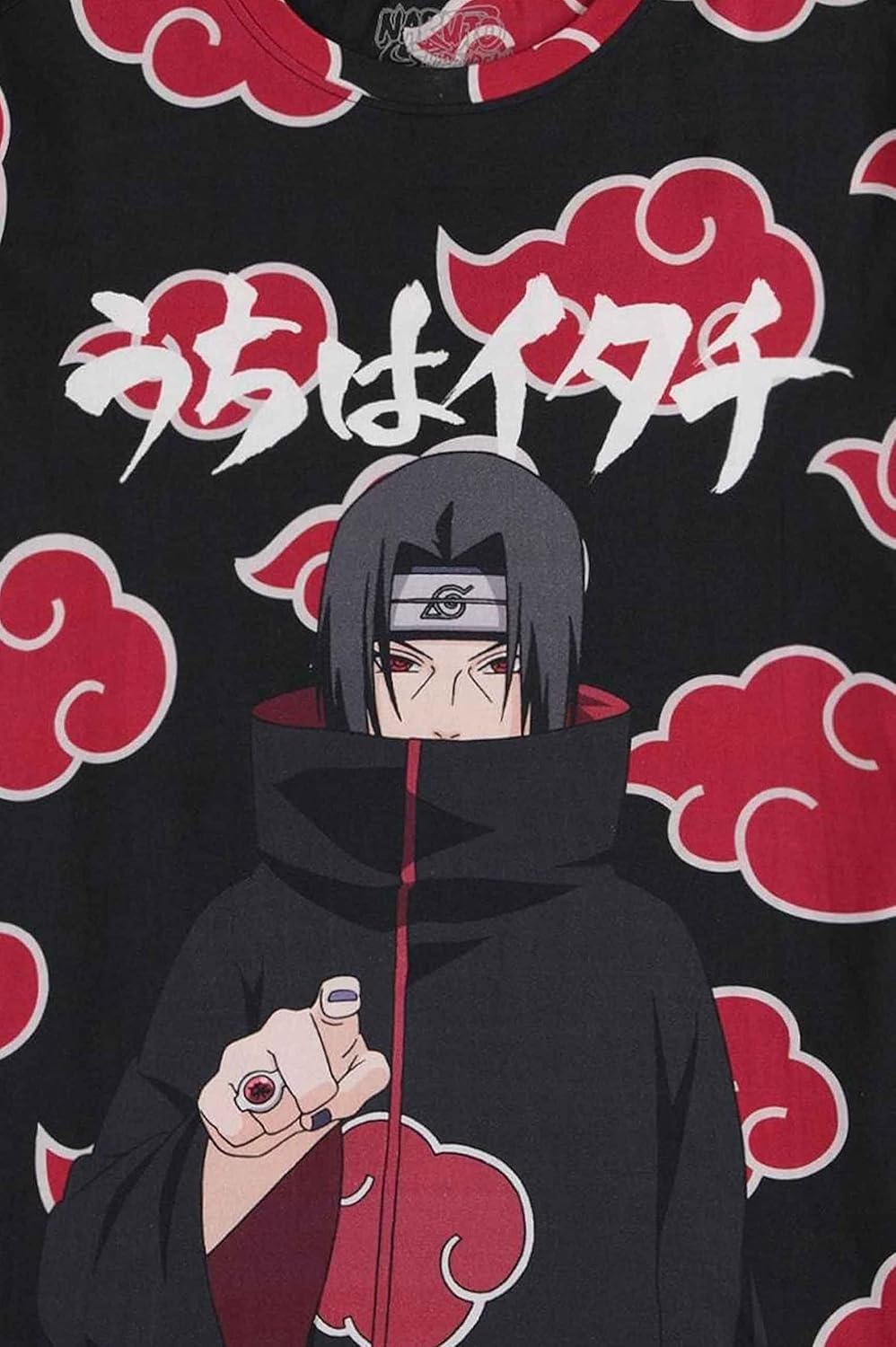 Camiseta Itachi Clouds Naruto Shippuden