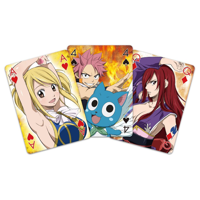 SAKAMI - Fairy Tail - 52 Playing Cards - Poker Card Game Deck Playing Cards - Original & Licensed