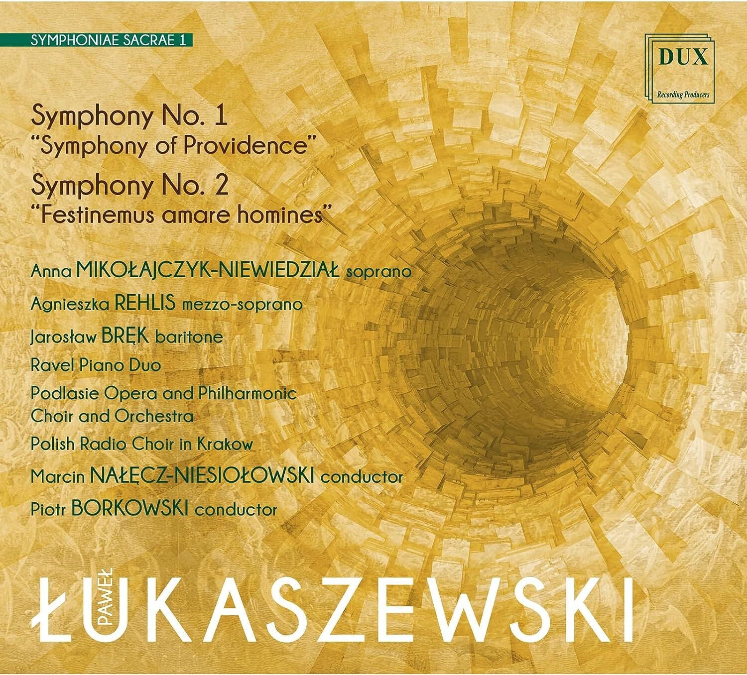 Pawel Lukaszewski: Symphony No. 1 'Symphony of Providence'/...