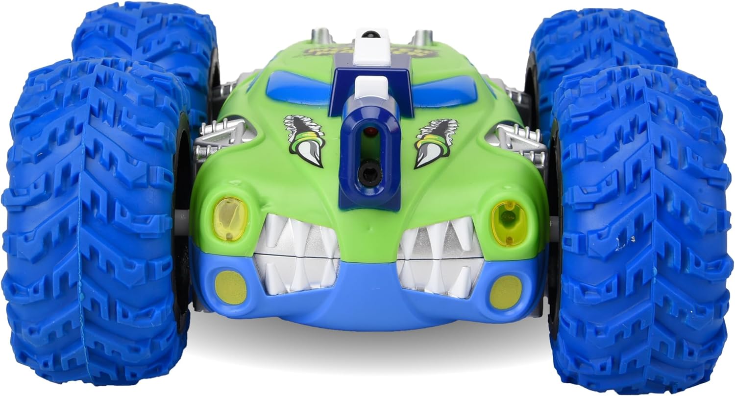 Gear2Play Kombat Mission - Remote Control Stunt Cars That Can Laser Tag - Make Stunts and Battle Against Each Other - Unique Toy for Your Child - Best Gift