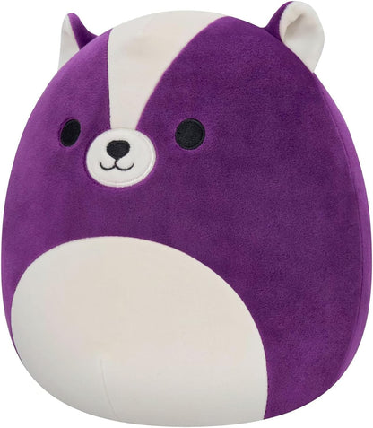 Squishmallows Originali 19cm Sloan la puzzola viola, aggiunge Sloan alla tua squadra, Peluche Ultra Morbido