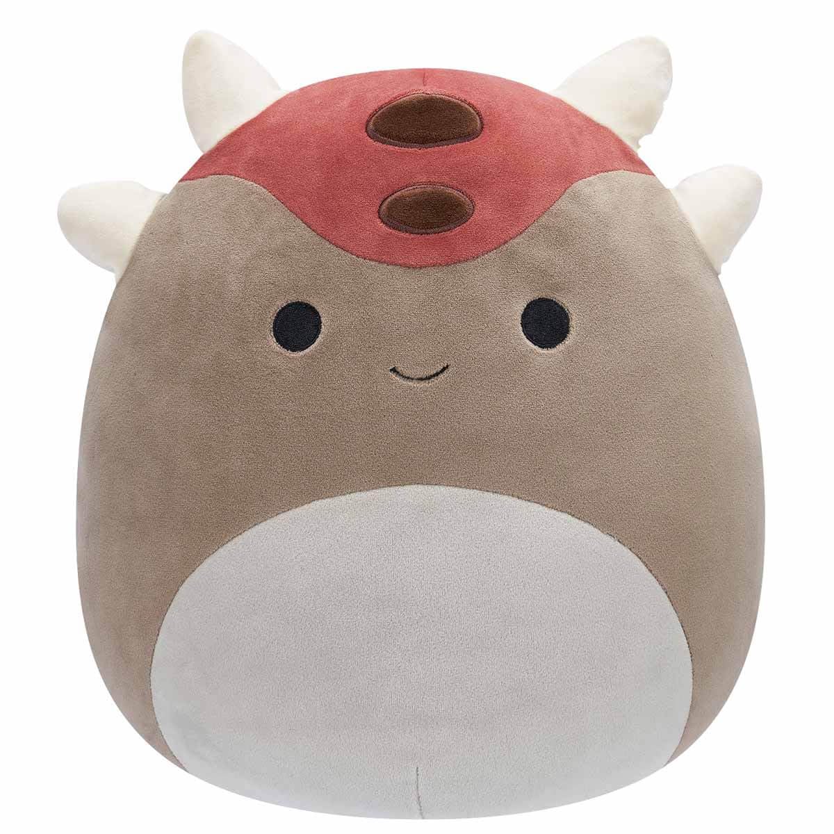 Squishmallows SQCR04091 - Peluche ufficiale di Kelly Toys Ainhoca der Panzerdino, 19 cm