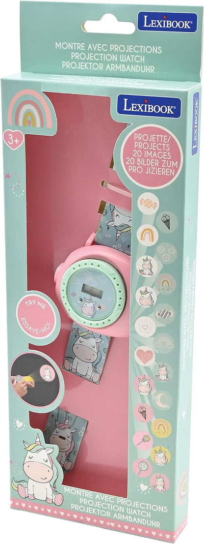 Lexibook Reloj Correa Ajustable Pantalla Digital con 20 proyecciones
