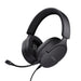 Trust Gaming GXT 489 Fayzo Gaming Headset for PC, PS5, PS4, Xbox Series X|S, Switch, Mobile, 3.5 mm Jack, 85% Recycled Plastics, Over-Ear Wired Headphones with Noise Cancelling Microphone - Black