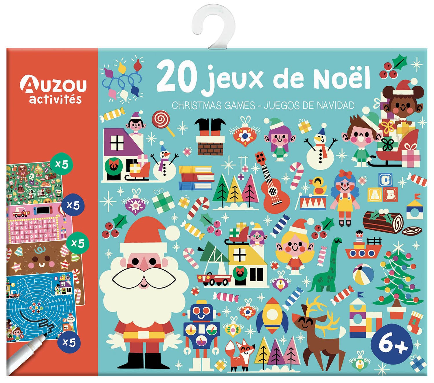 MA POCHETTE DE JEUX - 20 JEUX DE NOËL
