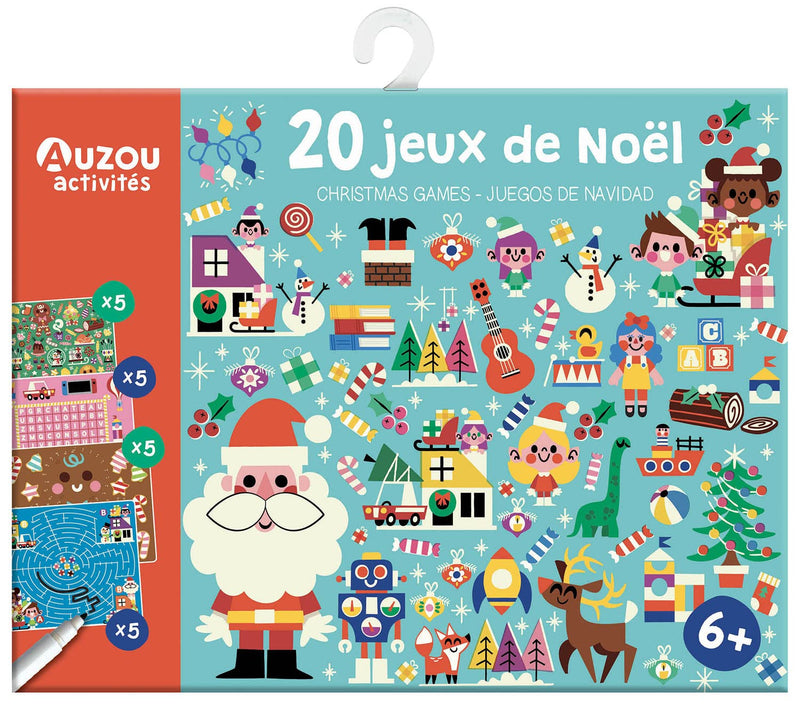 MA POCHETTE DE JEUX - 20 JEUX DE NOËL