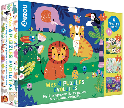MY 4 PROGRESSIVE JIGSAW PUZZLES