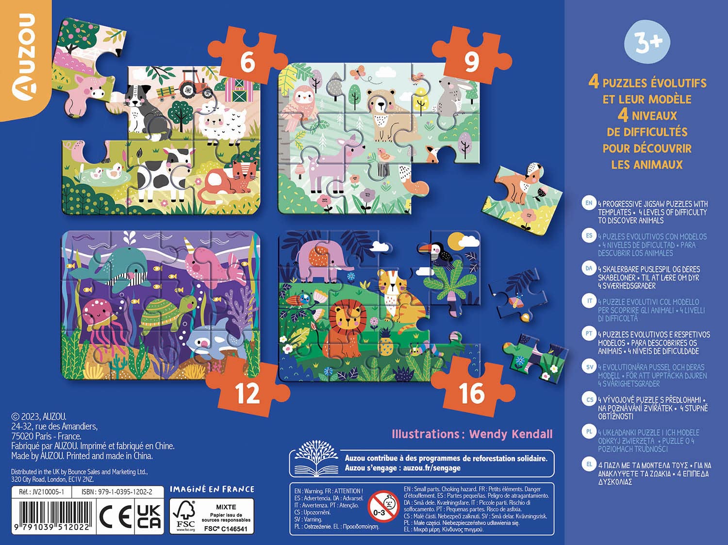 MY 4 PROGRESSIVE JIGSAW PUZZLES