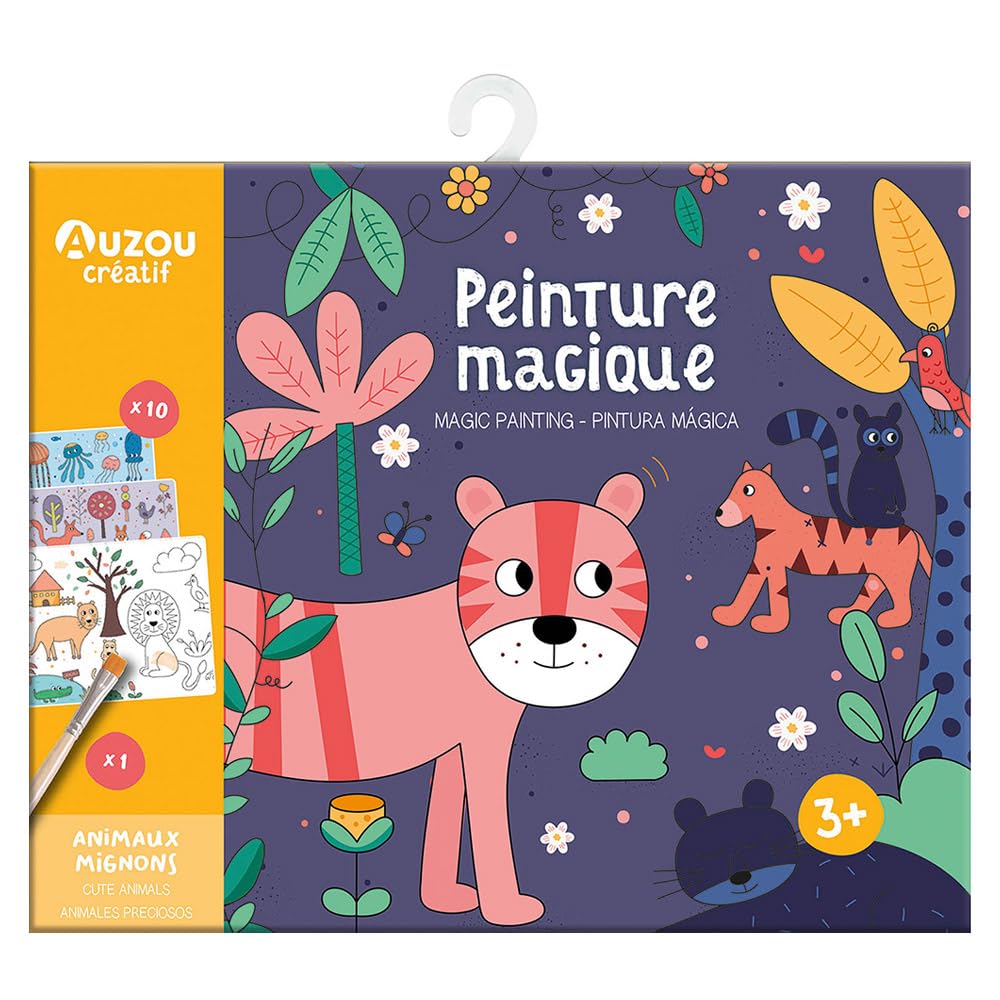 PEINTURE MAGIQUE - ANIMAUX MIGNONS