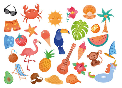 MES P'TITS TATTOOS - TROPICOOL
