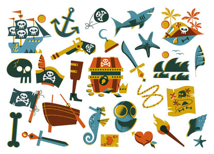 MES P'TITS TATTOOS - PIRATES