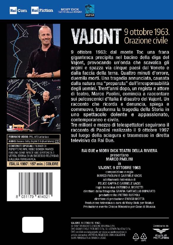 Vajont, 9 Ottobre '63 - Orazione Civile - Dvd 60° Ann.