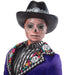 2023 Día De Muertos Ken Doll Wearing Blue Jacket and Black Hat, Barbie Signature Collectible, HJX15