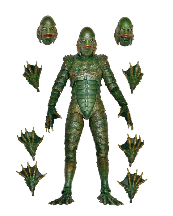 NECA - Universal Monsters - 7” Scale Action Figure – 7" Ultimate Creature from the Black Lagoon (Color
