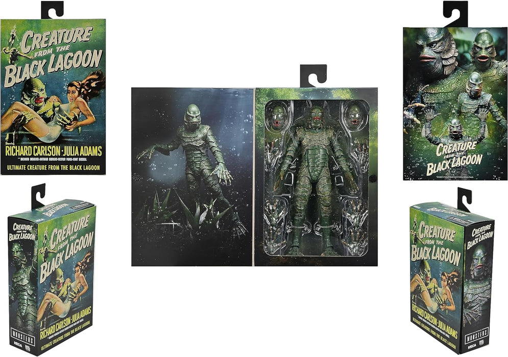 NECA - Universal Monsters - 7” Scale Action Figure – 7" Ultimate Creature from the Black Lagoon (Color