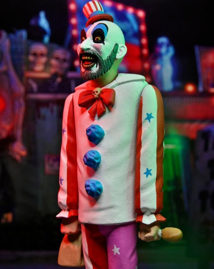 NECA La Maison des mille morts figurine Toony Terrors Captain Spaulding 15 cm