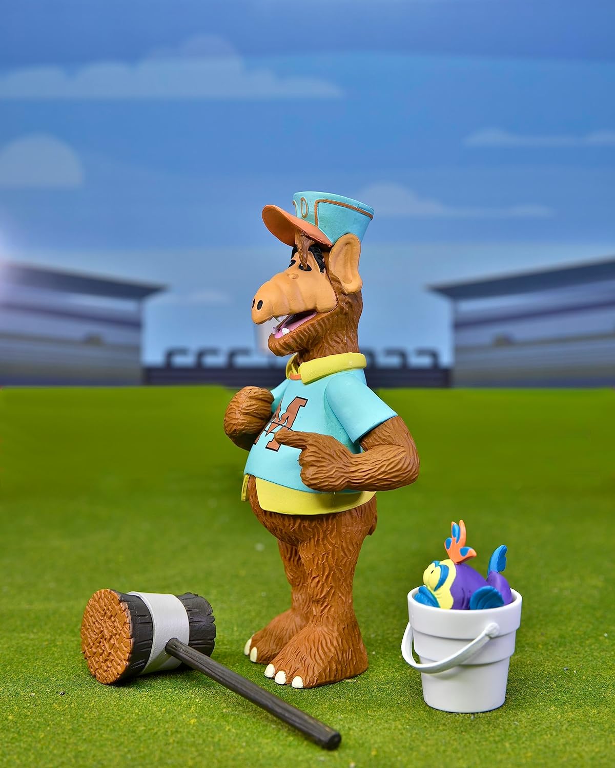 Neca Alf figurine Toony Classic Baseball Alf 15 cm