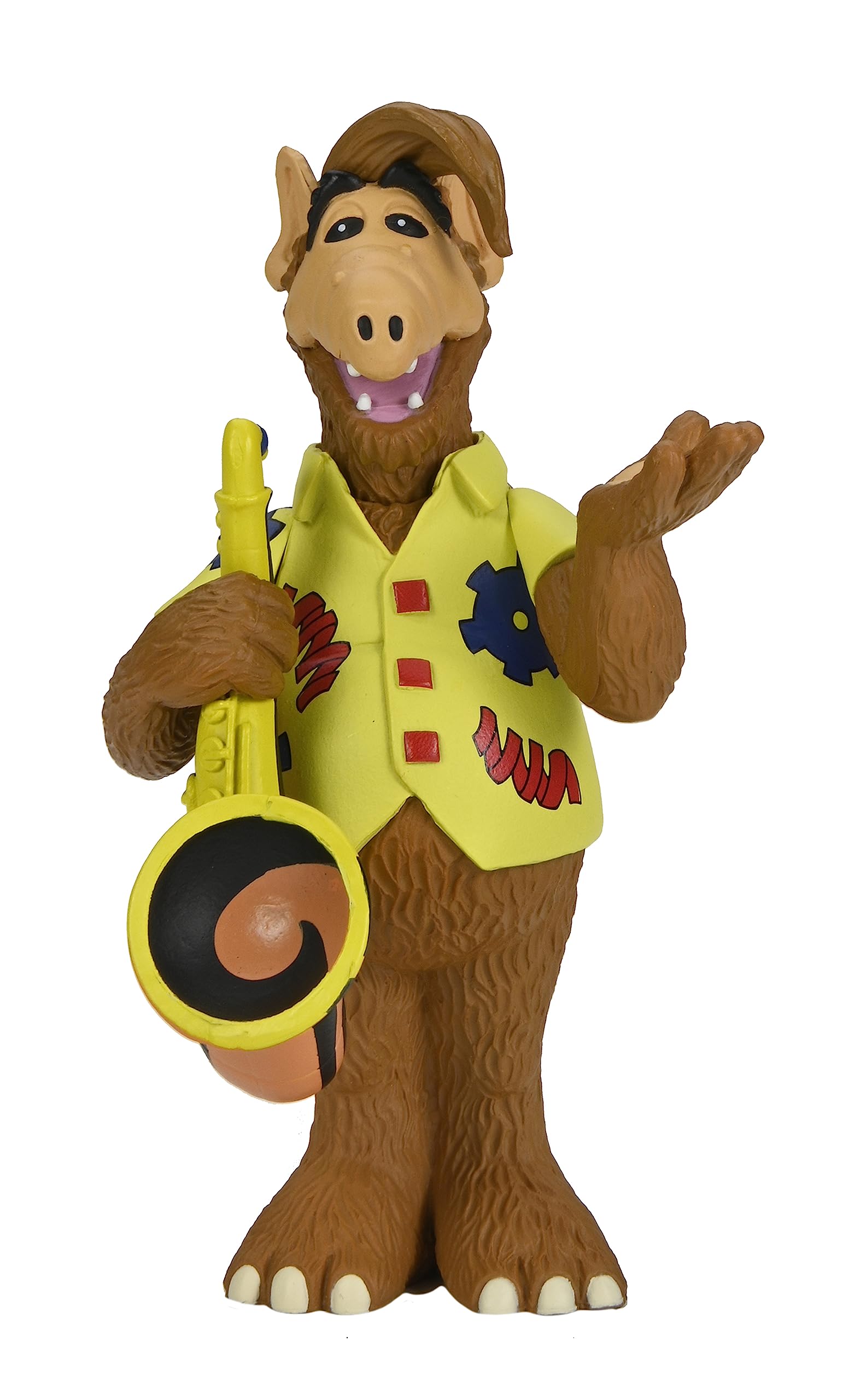NECA Alf figurine Toony Classic Alf with Saxophone 15 cm