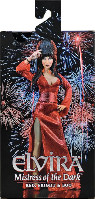 Neca - Elvira Red Fright and Boo 8" Clothed Action Figure