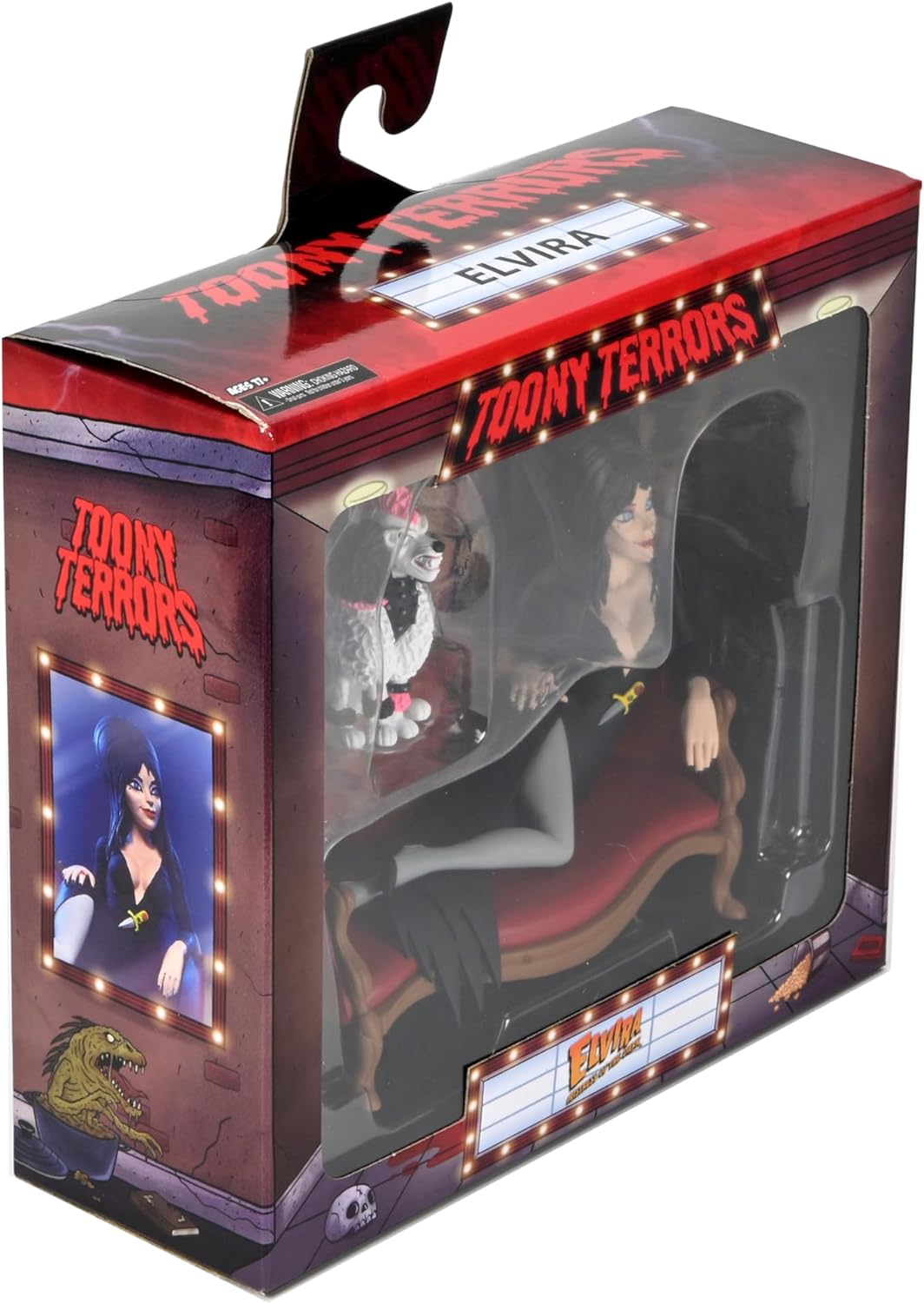 Neca - Elvira Toony Terrors: Elvira on Couch 6" Action Figure