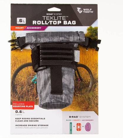 Wolf Tooth Components Teklite Roll Top Bag + Adapter Plate
