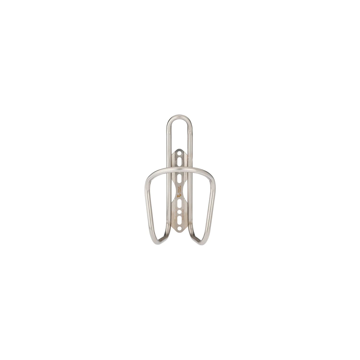 Wolf Tooth Titanium Morse Bottle Cage Titanium One Size