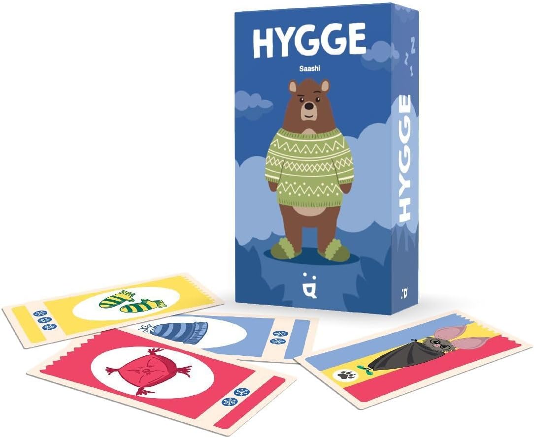 Helvetiq | Hygge | Card Game | Ages 7+ | 2-4 Players | 15 Minutes Playing Time