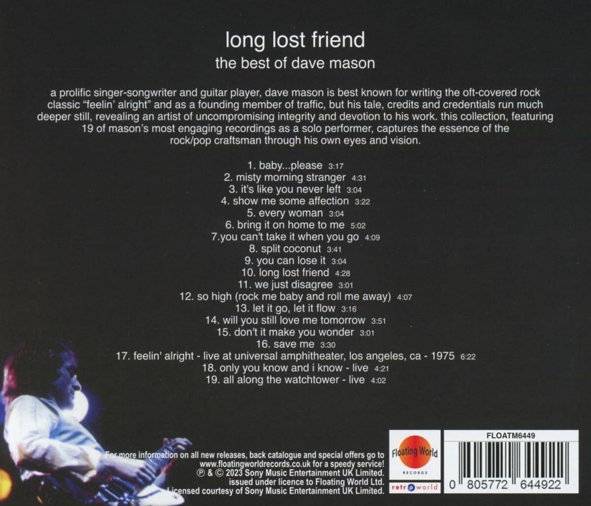 Long Lost Friend: The Best of Dave Mason