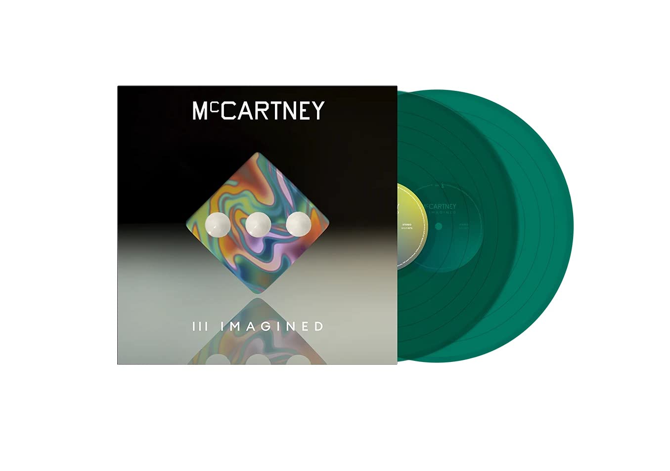 Paul McCartney Music McCartney III Album On Limited Edition Green Vinyl LP Record