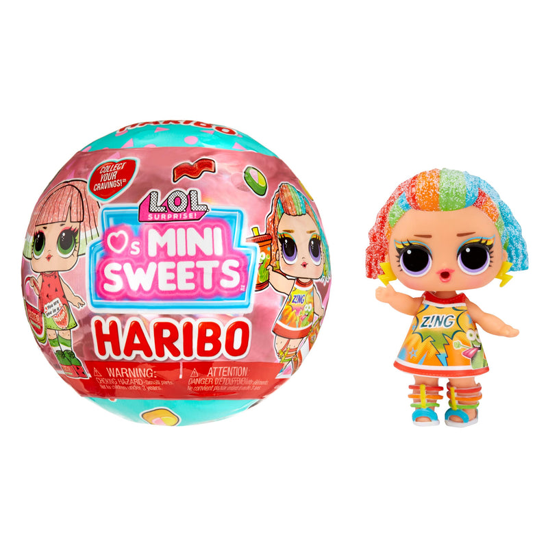 LOL Surprise - Loves Mini Sweets Series X Haribo - Includes 1 Candy-Themed Doll and Fun Accessories - Collectable Dolls Suitable for Kids Ages 4+
