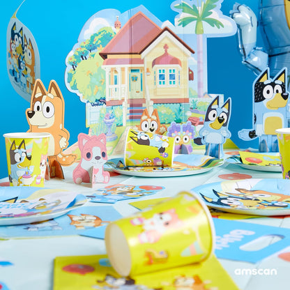 amscan 9915379 - Pack of 16 Bluey 33cm Luncheon