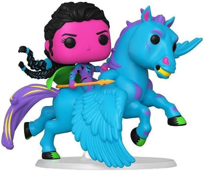 Avengers: Endgame POP! Rides Deluxe Vinyl figurine Valkyrie's Flight (Blacklight) 9 cm