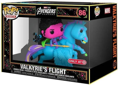 Avengers: Endgame POP! Rides Deluxe Vinyl figurine Valkyrie's Flight (Blacklight) 9 cm