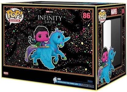 Avengers: Endgame POP! Rides Deluxe Vinyl figurine Valkyrie's Flight (Blacklight) 9 cm
