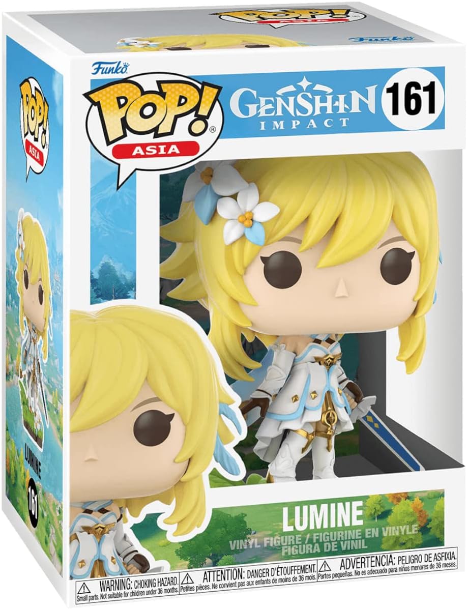 Funko Pop! Asia Games: Genshin Impact - Lumine - Figura de Vinilo Coleccionable - Idea de Regalo- Mercancia Oficial - Juguetes para Niños y Adultos - Muñeco para Coleccionistas y Exposición