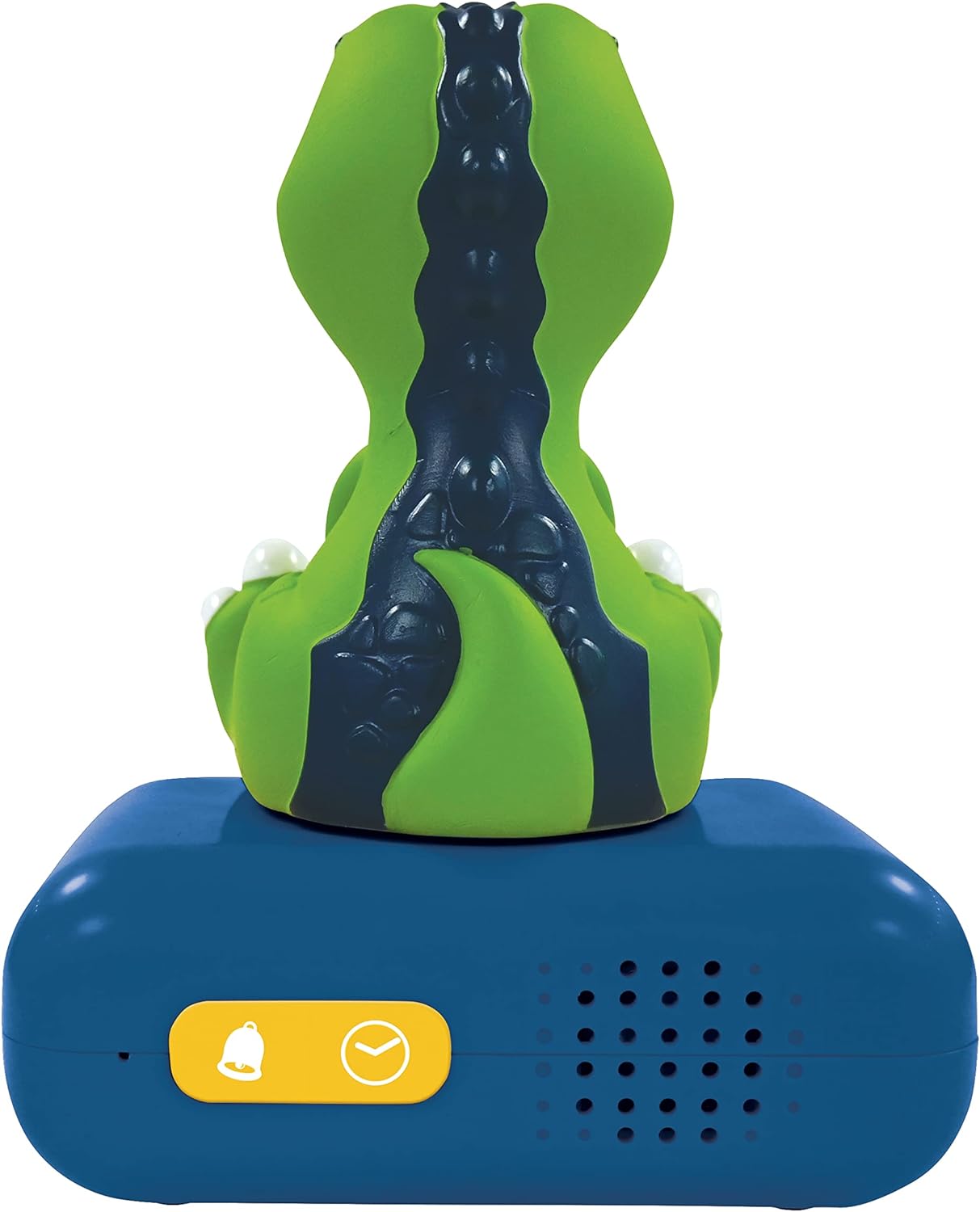 Lexibook RL800DINO Dinosaur Nightlight, Alarm Clock for Boys and Girls, Snooze, Colour Blue/Green,Medium