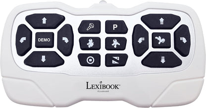 Lexibook, Power Puppy® Jr, My Little Robot Dog, Perro Robot con Sonidos, música, Efectos de luz, ladra y Camina como un Perro de Verdad, Juguete para niños y niñas