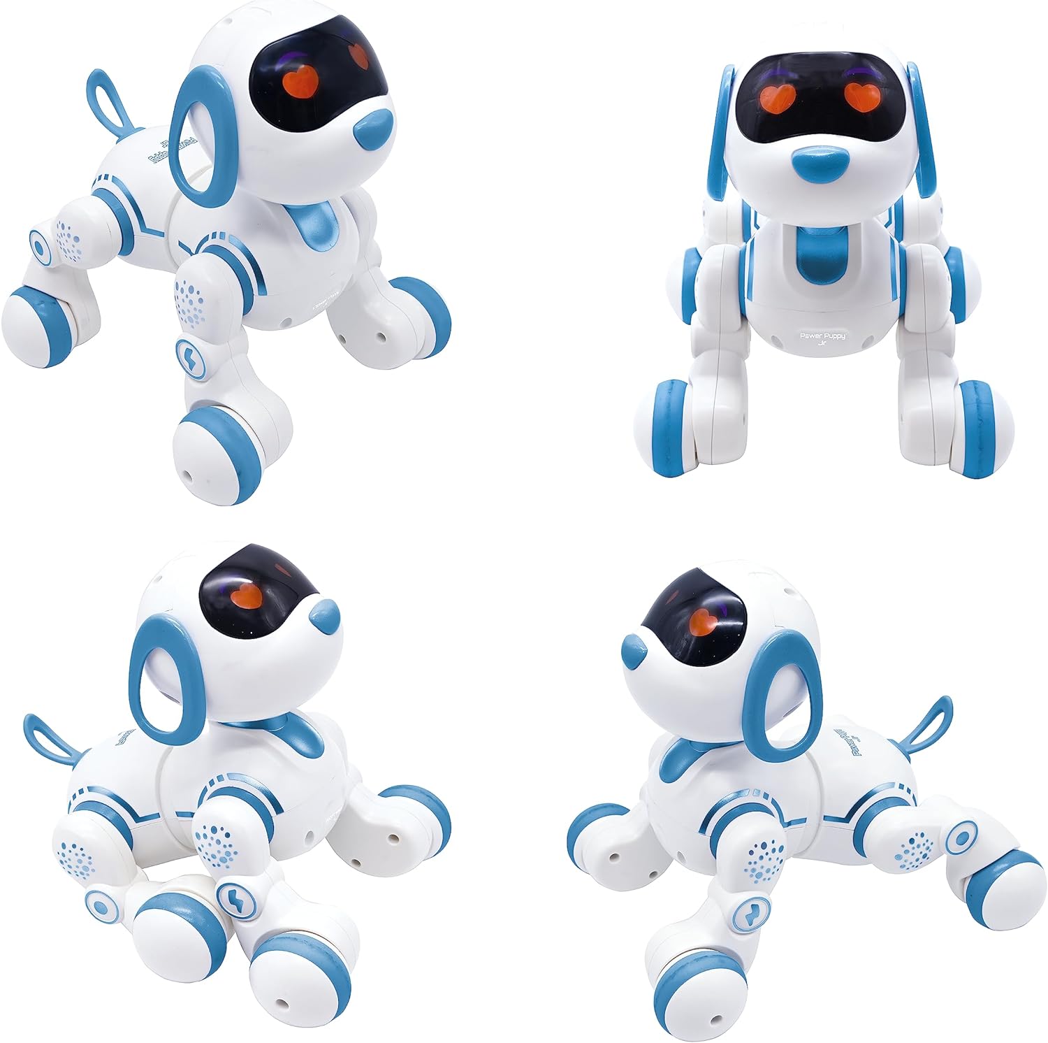 Lexibook, Power Puppy® Jr, My Little Robot Dog, Perro Robot con Sonidos, música, Efectos de luz, ladra y Camina como un Perro de Verdad, Juguete para niños y niñas