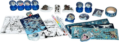 JUWD8025 Undercover Jurassic World Advent Calendar for Children, Multi-Colour, Approx. 45 x 32 x 3 cm