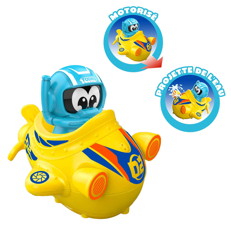 Silverlit-S7193352 TOOKO Junior Mi Primer Submarino Amarillo motorizado, con hombrecito Azul, Juguete para guardería, a Partir de 2 años, Color Blue, Medium (mzds5SAa71Q.
