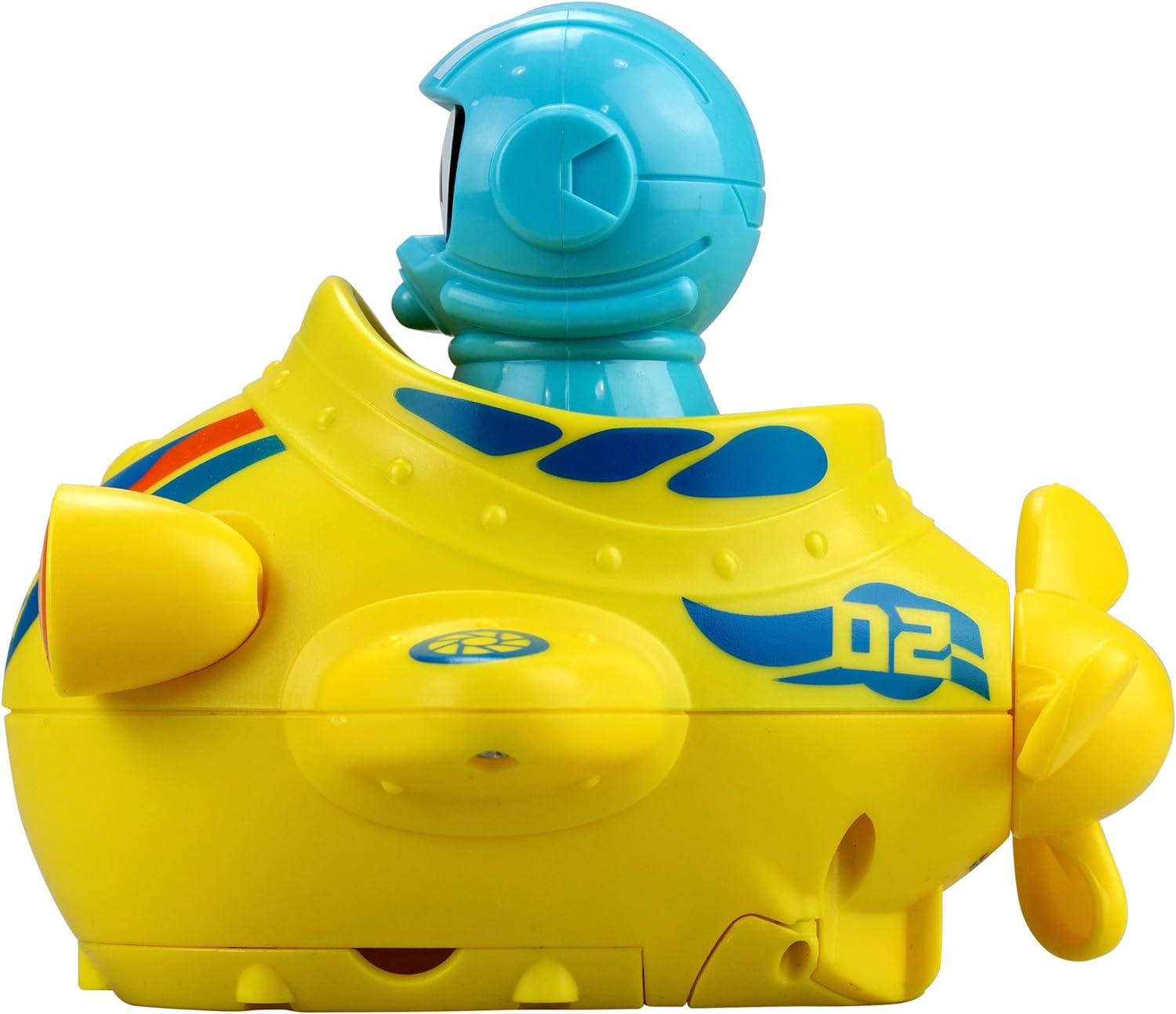 Silverlit-S7193352 TOOKO Junior Mi Primer Submarino Amarillo motorizado, con hombrecito Azul, Juguete para guardería, a Partir de 2 años, Color Blue, Medium (mzds5SAa71Q.