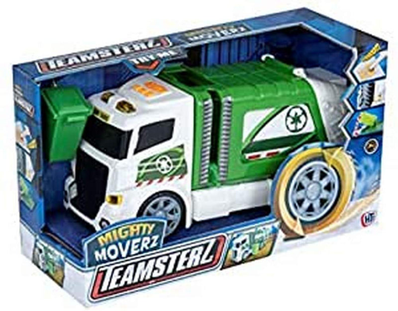 Dumel - Müllwagen mit Licht und Teamsterz-Spielzeugen (CYP 1