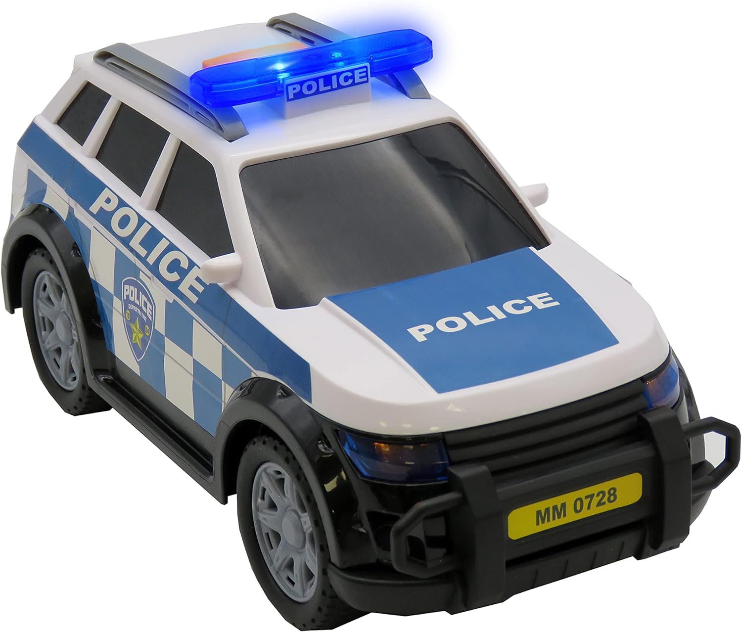 CYP Brands - Coche de Policía con Luz y Sonidos Teamsterz